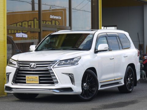 LX570　モデリスタエアロ　パール